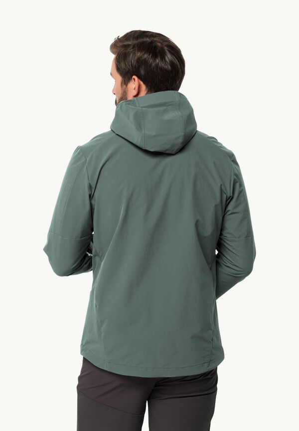 KAMMWEG JKT M - green JACK – men - softshell hedge WOLFSKIN Trekking M jacket