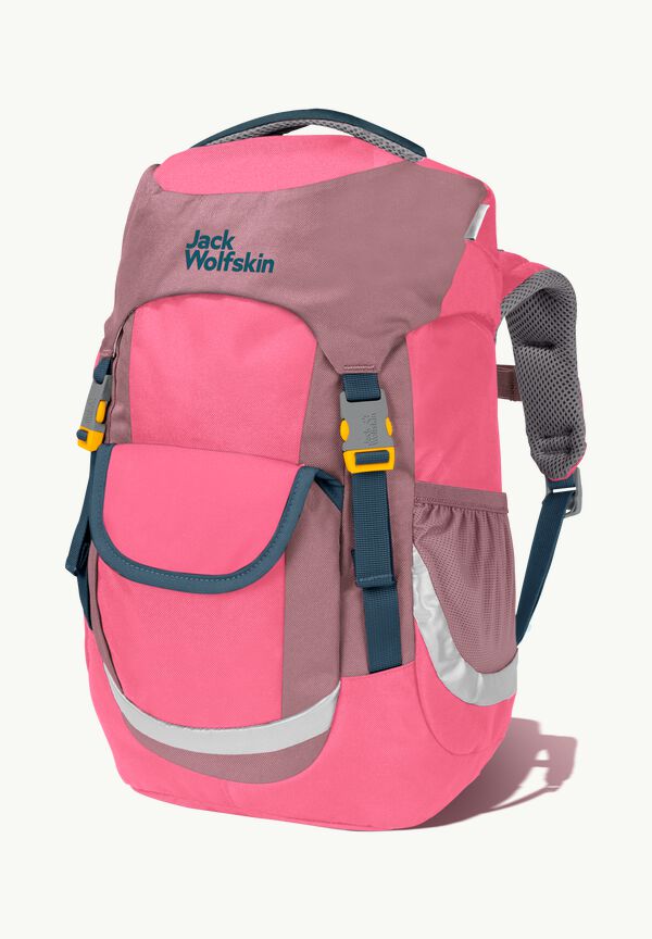 KIDS EXPLORER lemonade for aged 16 Hiking JACK 2+ pack - SIZE pink ONE WOLFSKIN – - children