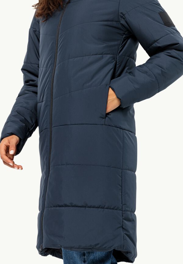 DEUTZER COAT W - night JACK Women\'s M coat winter - blue WOLFSKIN –