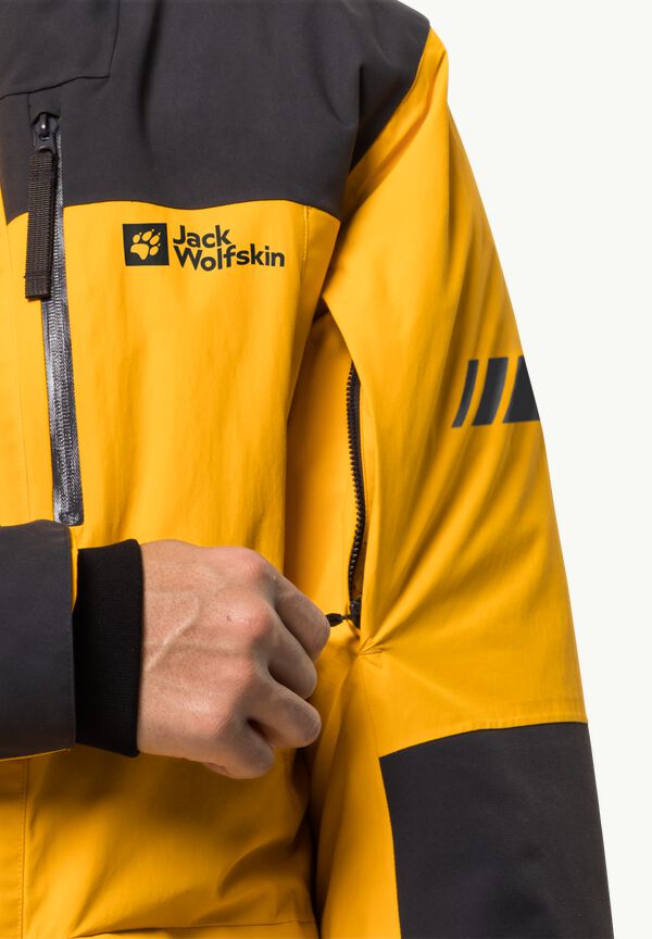 1995 SERIES PARKA Men\'s burly WOLFSKIN M M coat expedition waterproof JACK – - - down yellow XT