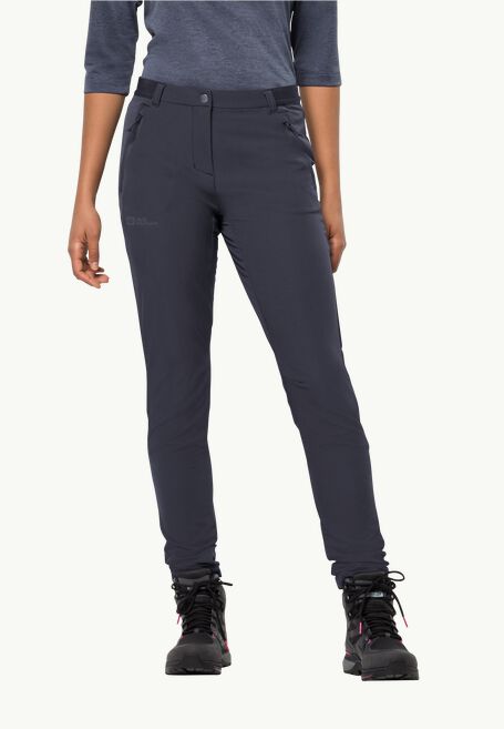 Reebok Women's Focus Track Woven Pants with Front Pockets and Back Zipper  Pocket 