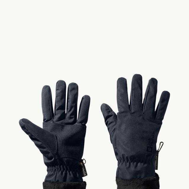 WOMEN gloves night - blue WOLFSKIN Women\'s – JACK - GLOVE windproof L HIGHLOFT