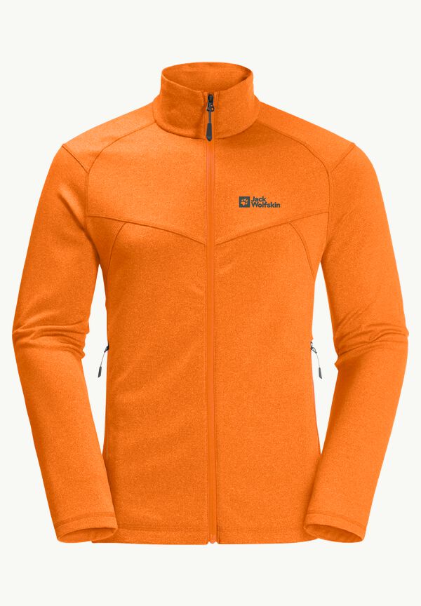 FORTBERG FZ M - - XXL orange blood fleece WOLFSKIN jacket JACK – Men\'s