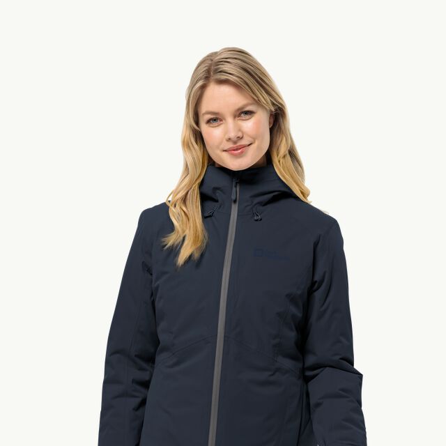 WISPER INS JKT W jacket blue – winter JACK night - - waterproof Women\'s WOLFSKIN M