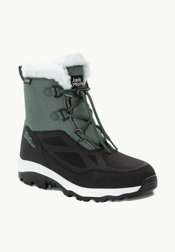 VOJO SHELL XT 32 TEXAPORE K Kids\' - winter waterproof - JACK – boots slate WOLFSKIN green MID
