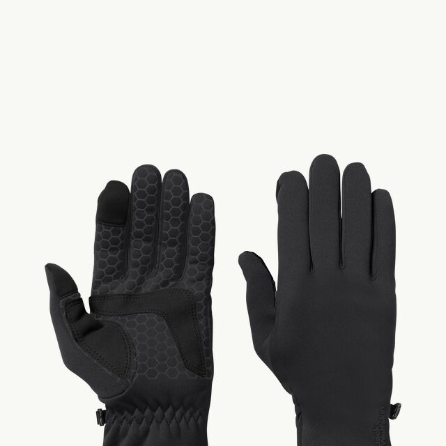 Fleece ALLROUNDER gloves - black WOLFSKIN - GLOVE JACK – XL