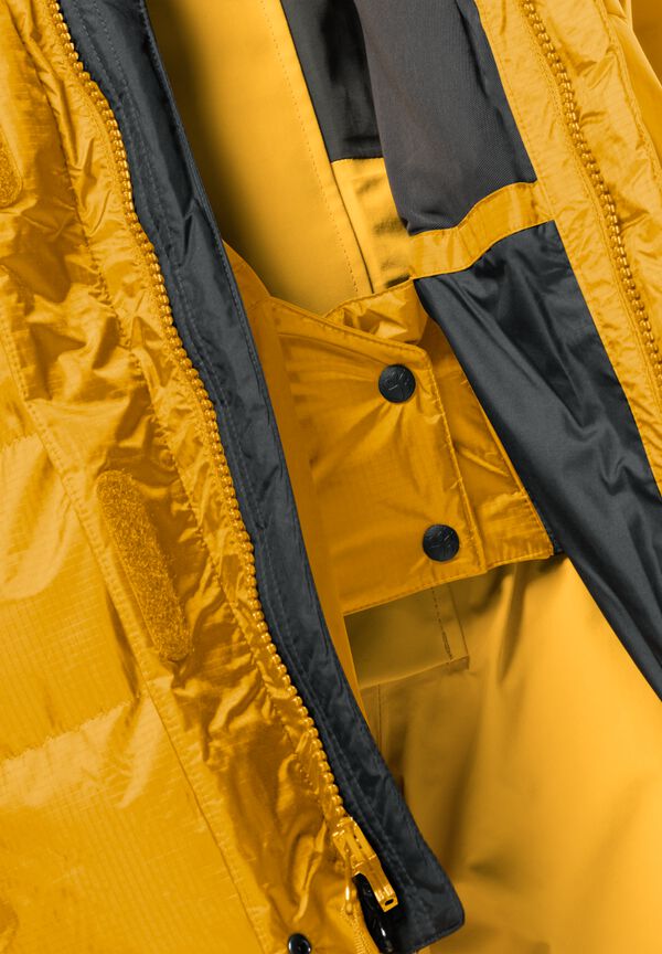 burly JACK down W COOK SERIES XT jacket - – XS - WOLFSKIN 1995 JKT expedition yellow Women\'s