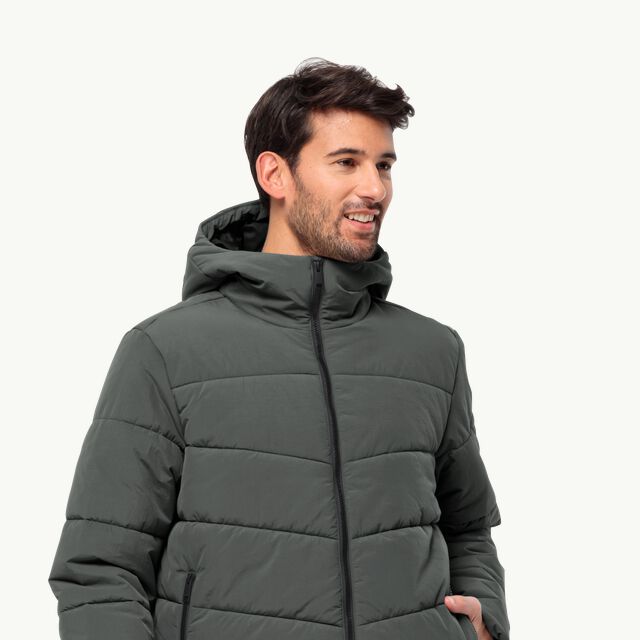KAROLINGER JKT jacket Men\'s green – slate - S WOLFSKIN winter - M JACK