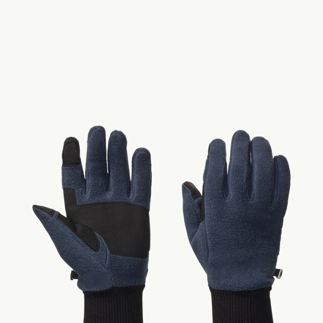 VERTIGO GLOVE - night WOLFSKIN – gloves Fleece JACK - blue S