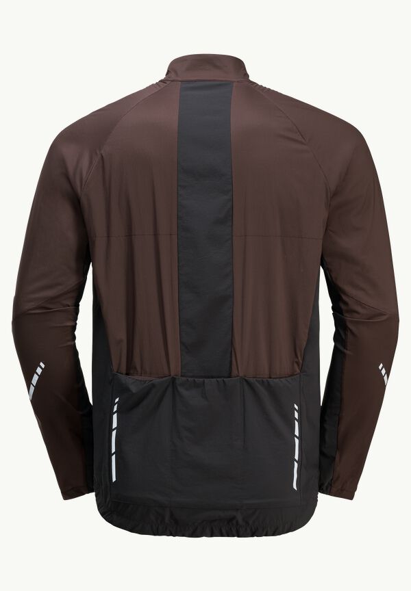 JKT Breathable JACK M cycling MOROBBIA ALPHA INS WOLFSKIN men red - M jacket - earth –