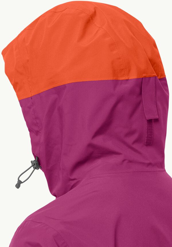 M WOLFSKIN vibrant W - WEILTAL jacket Women\'s JACK rain – - 2L JKT orange