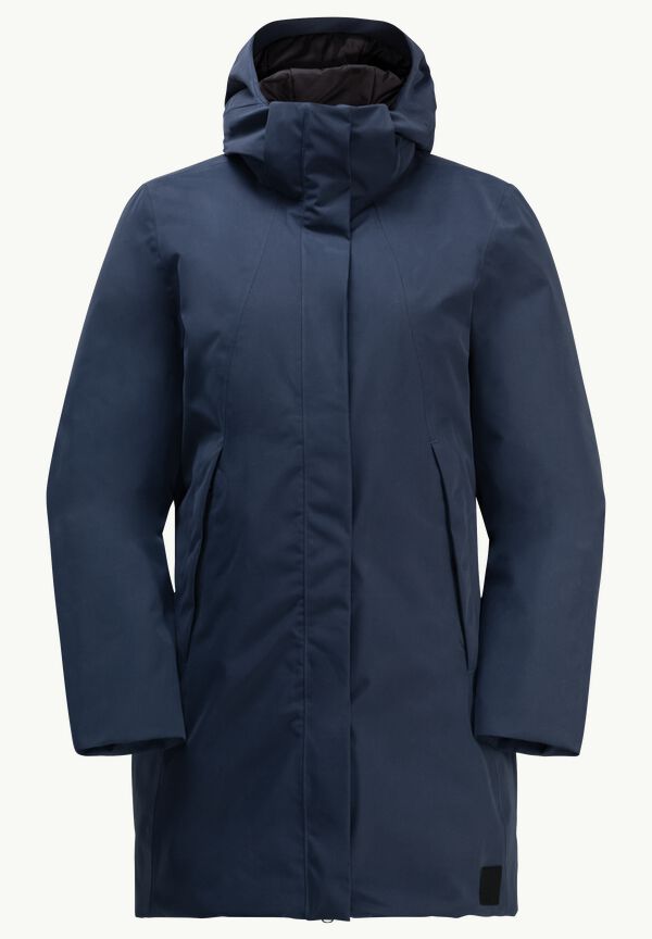 SALIER COAT - night blue winter coat waterproof - – Women\'s WOLFSKIN JACK XXL