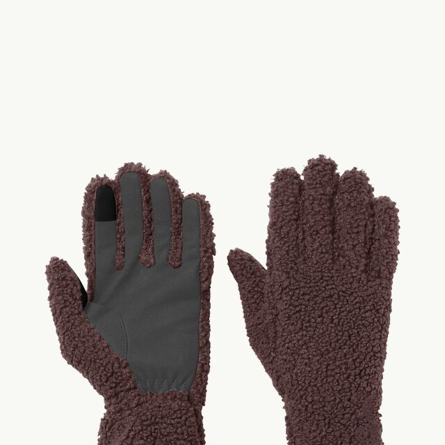 JACK XS W Ladies\' GLOVE - - HIGH boysenberry WOLFSKIN gloves – CURL