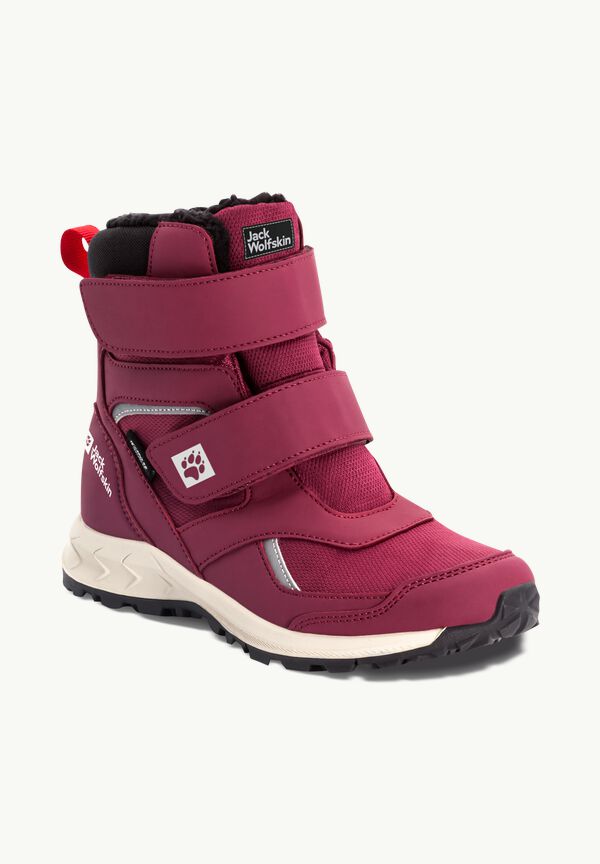 HIGH 31 WT JACK – Kids\' VC waterproof winter - boots TEXAPORE burgundy WOLFSKIN red / WOODLAND - K