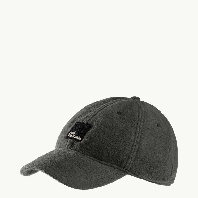 BOCKENHEIM CAP - – - JACK WOLFSKIN L black Baseball cap granite
