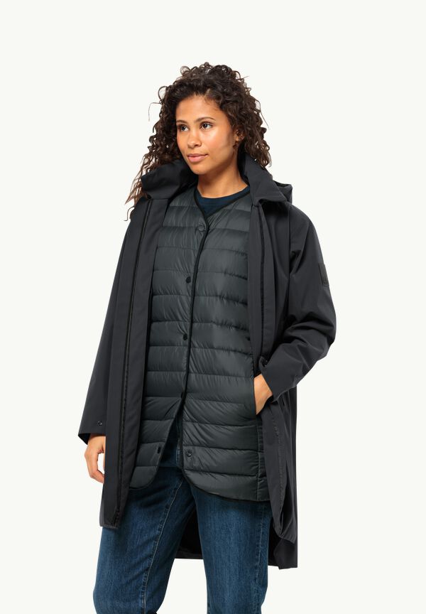 SALIER 3IN1 COAT coat JACK - W 1 3 – - in WOLFSKIN women S phantom