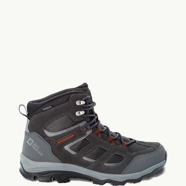 VOJO 3 42 – grey orange JACK - / MID hiking WOLFSKIN M - waterproof Men\'s TEXAPORE shoes