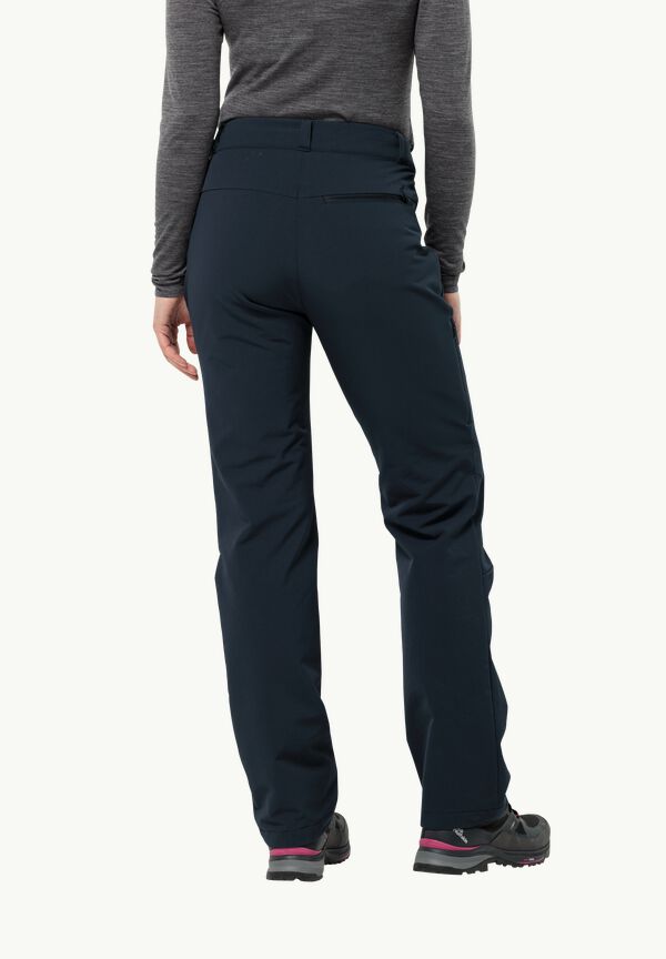 PANTS ACTIVATE blue - - softshell THERMIC – Women\'s night trousers WOLFSKIN W hiking JACK 40