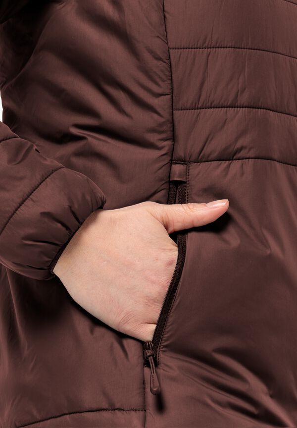 LAPAWA INS JKT W dark Women\'s - M maroon - JACK insulating jacket WOLFSKIN –