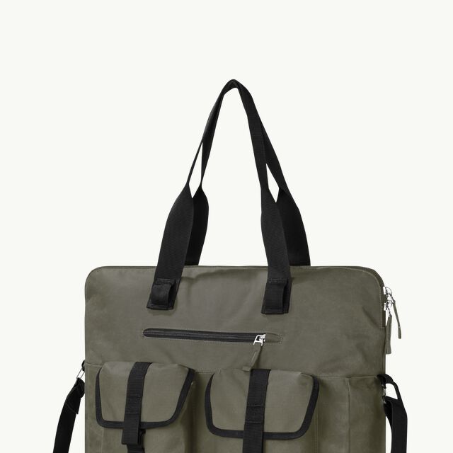 TRAVELTOPIA SHOPPER 26 - dusty bag – JACK SIZE WOLFSKIN olive ONE Shoulder 