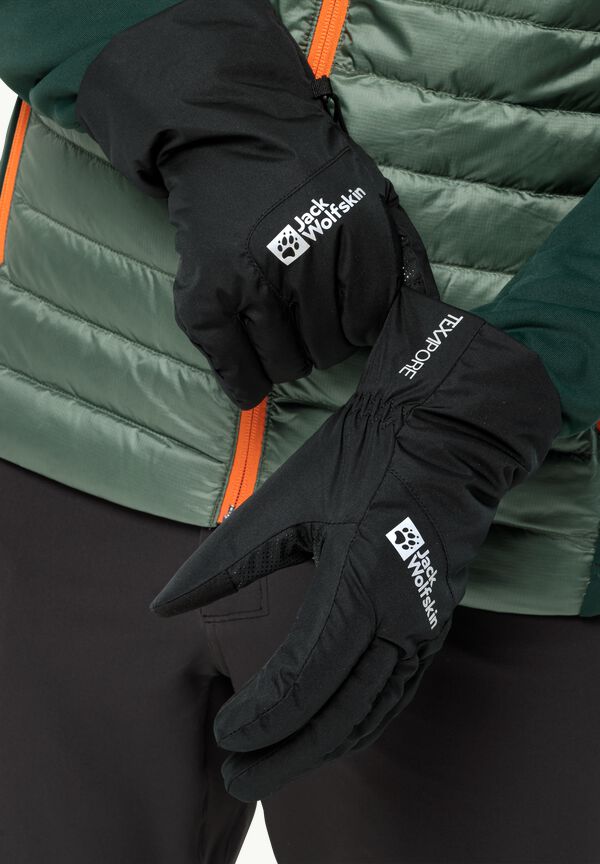 WINTER BASIC gloves - - M – JACK WOLFSKIN Waterproof black GLOVE