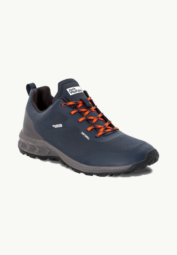 45.5 hiking WOLFSKIN - Men\'s TEXAPORE blue - JACK waterproof – M shoes SHELL WOODLAND night LOW