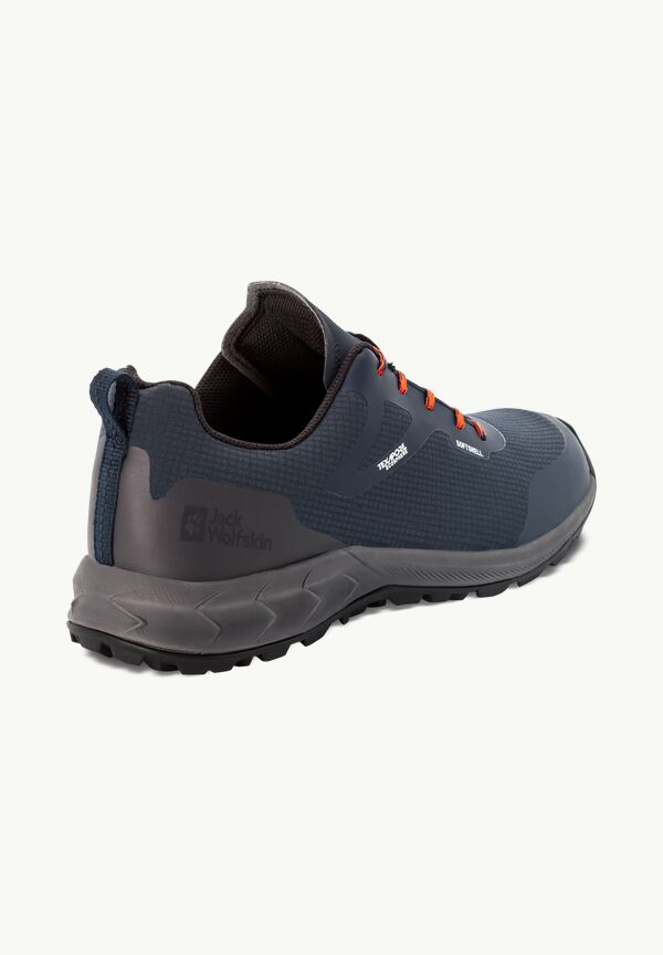 – Men\'s LOW shoes 45.5 SHELL hiking blue - JACK WOODLAND M WOLFSKIN night TEXAPORE waterproof -
