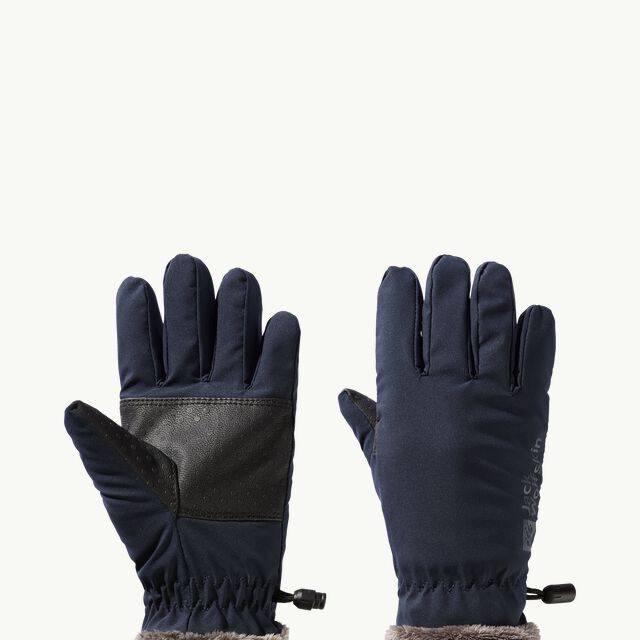 HIGHLOFT GLOVE K - JACK 116 softshell - night Kids\' – gloves WOLFSKIN blue
