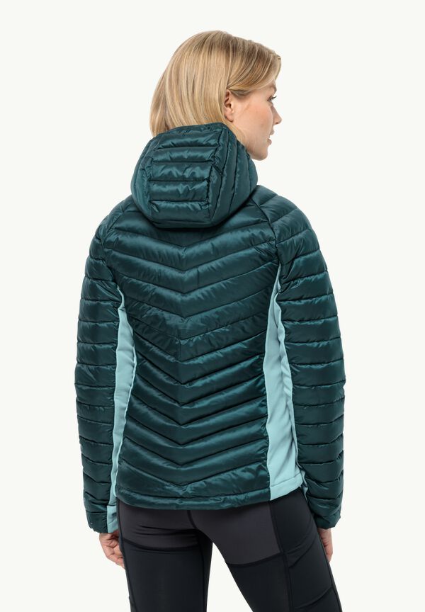 PRO ROUTEBURN Women\'s W WOLFSKIN M INS - sea - insulating JKT green JACK jacket –