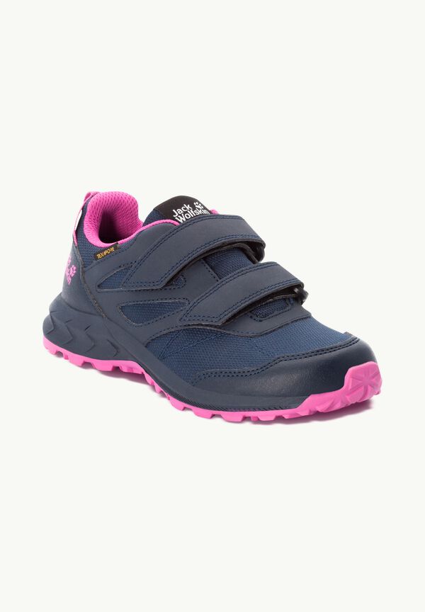 WOLFSKIN waterproof - hiking – blue VC Kids\' WOODLAND - / TEXAPORE pink shoes JACK K 34 LOW