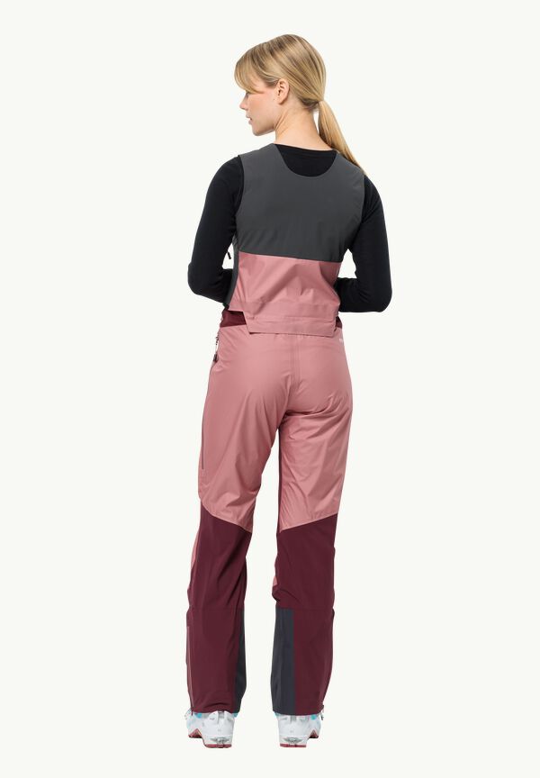 ALPSPITZE AIR blush with women S tracking powder trousers - touring - JACK – RECCO® system WOLFSKIN PANTS ski for Breathable W