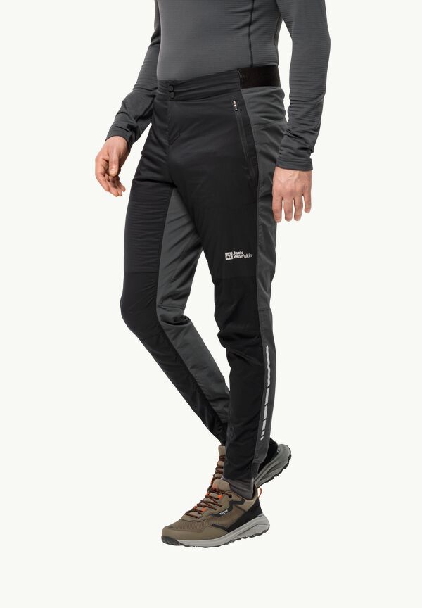 ALPHA cycling black M WOLFSKIN PANTS M JACK MOROBBIA Breathable men trousers – - -