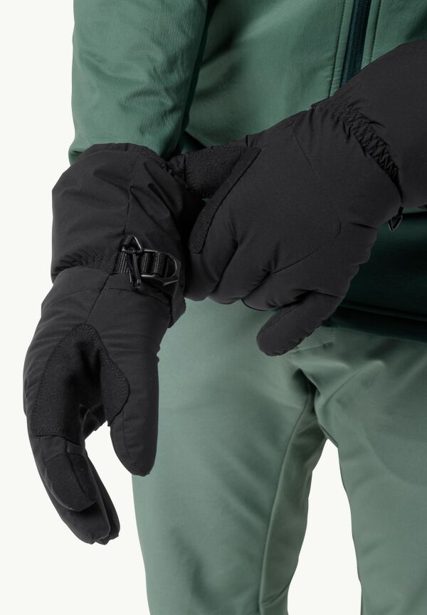 BIG gloves Waterproof GLOVE M black WHITE WOLFSKIN JACK - – -