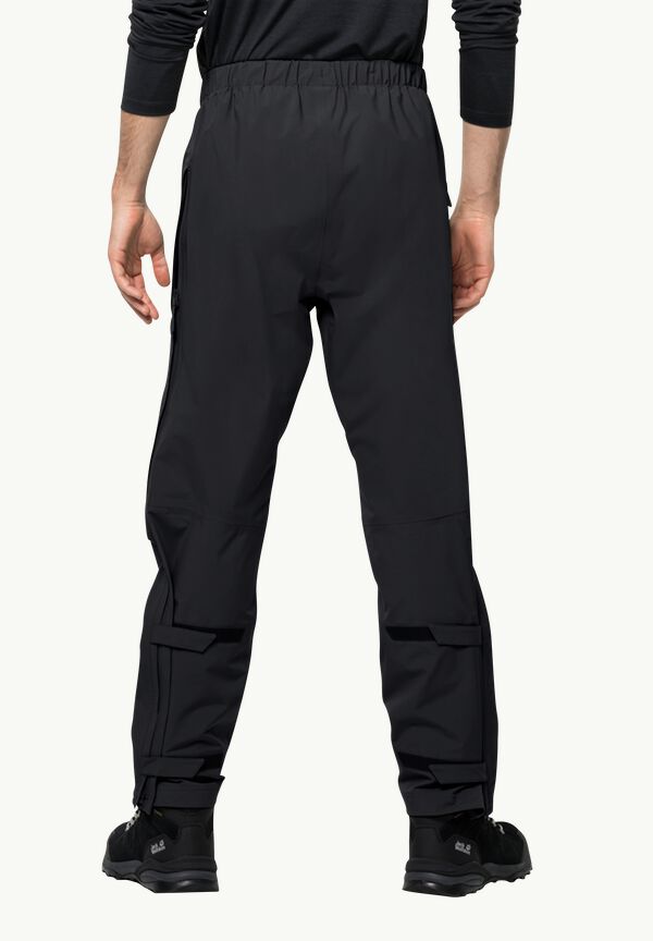 WOLFSKIN - MOROBBIA - black L JACK Cycle – overtrousers 3L PANTS
