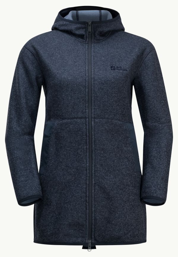 coat W WOLFSKIN COAT blue night JACK - Women\'s XL TANNENSPUR - – fleece