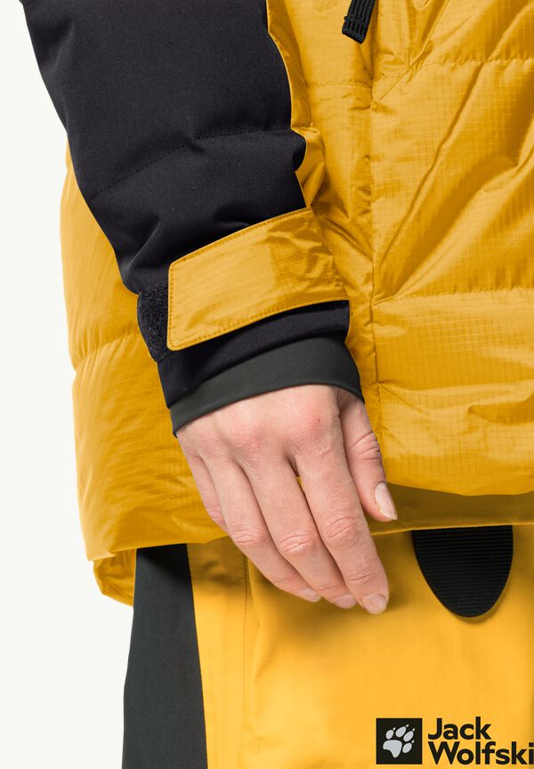 JACK COOK W 1995 XT - - Women\'s down expedition WOLFSKIN XS SERIES burly yellow JKT jacket –