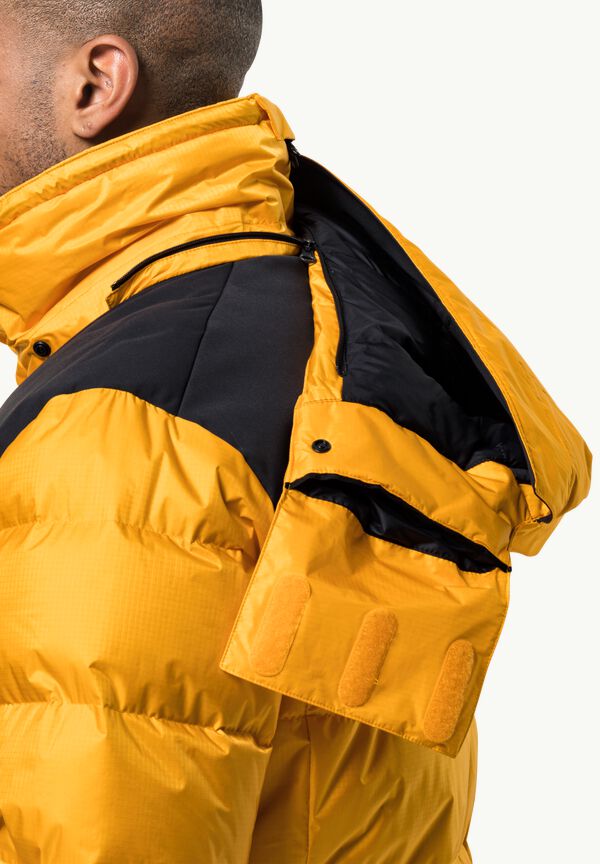 1995 SERIES COOK jacket yellow JKT WOLFSKIN S expedition XT - – M Men\'s down JACK burly 