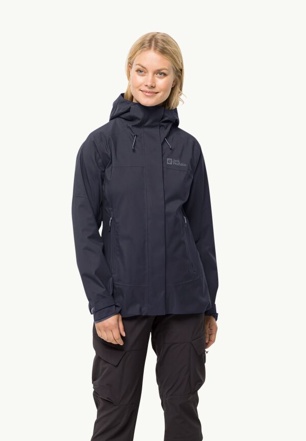 JACK – WOLFSKIN M KAMMWEG JKT jacket 2L - graphite rain women W - Trekking