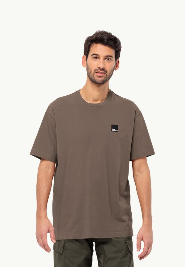 ESCHENHEIMER T - chestnut S - cotton JACK WOLFSKIN T-shirt Unisex organic –