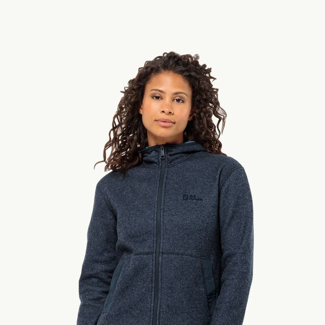 TANNENSPUR COAT W - night XL WOLFSKIN coat – blue - JACK Women\'s fleece