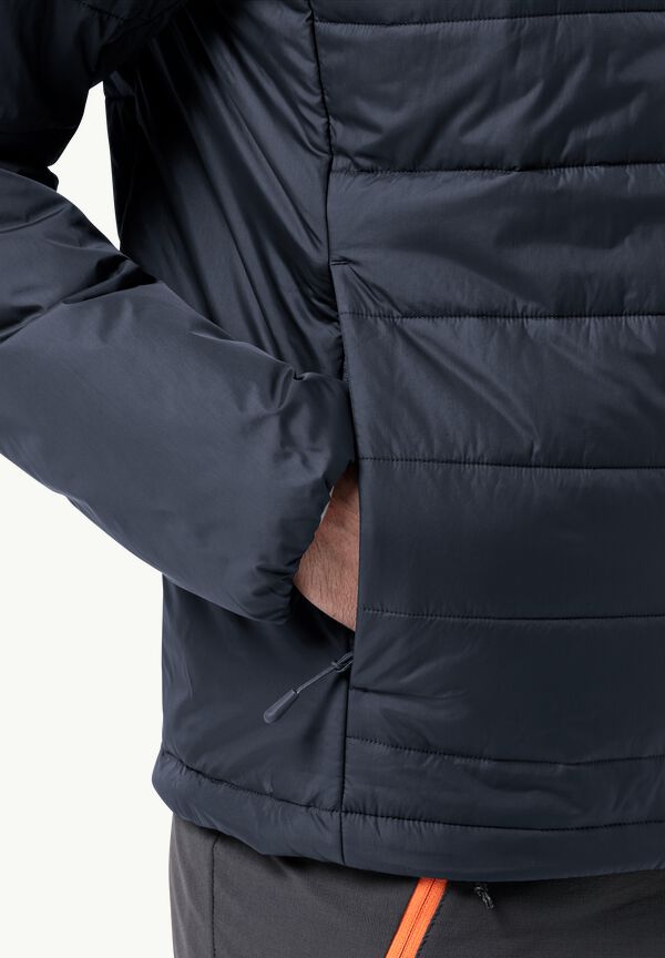 XL INS night – blue M Men\'s jacket JKT insulating WOLFSKIN LAPAWA - JACK -