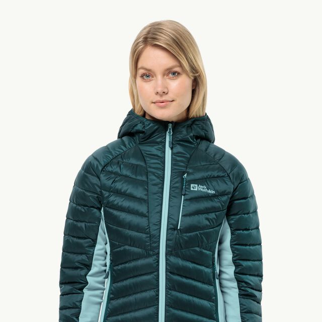 jacket Women\'s PRO WOLFSKIN W INS JACK M – JKT green - sea ROUTEBURN - insulating