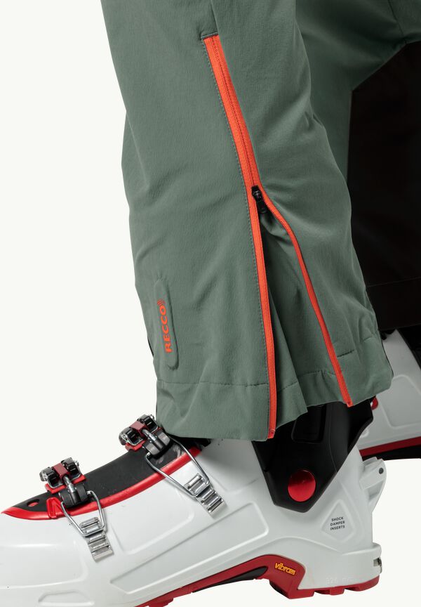 - 56 men hedge RECCO® green – Ski system WOLFSKIN with PANTS touring JACK trousers ALPSPITZE - tracking M