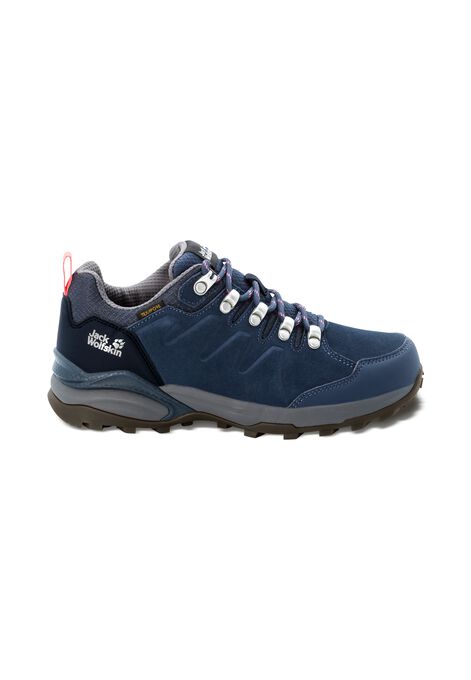 - grey REFUGIO JACK waterproof - 42 W LOW Women\'s blue WOLFSKIN – shoes TEXAPORE / dark hiking