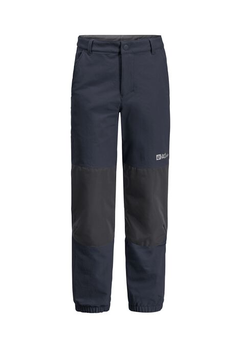 RASCAL WINTER – WOLFSKIN trousers 176 K softshell Kids\' blue JACK PANTS - - night
