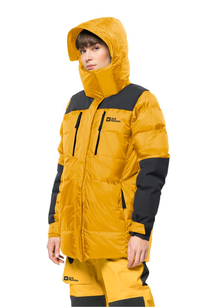 1995 XT down XS - W burly WOLFSKIN – JACK JKT - yellow expedition Women\'s jacket COOK SERIES