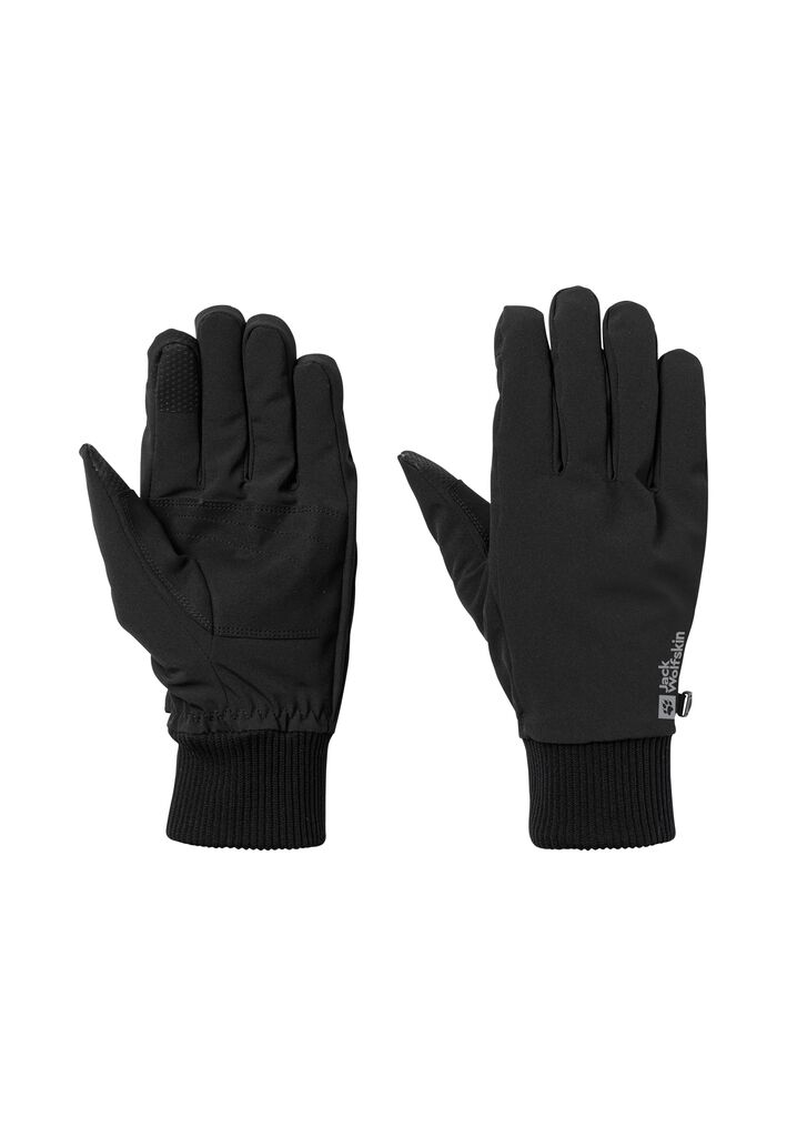 SUPERSONIC XT GLOVE - gloves black JACK - – WOLFSKIN S Windproof