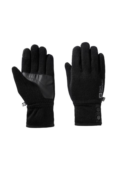 WINTER WOOL GLOVE - WOLFSKIN black – XL gloves - Ladies\' JACK