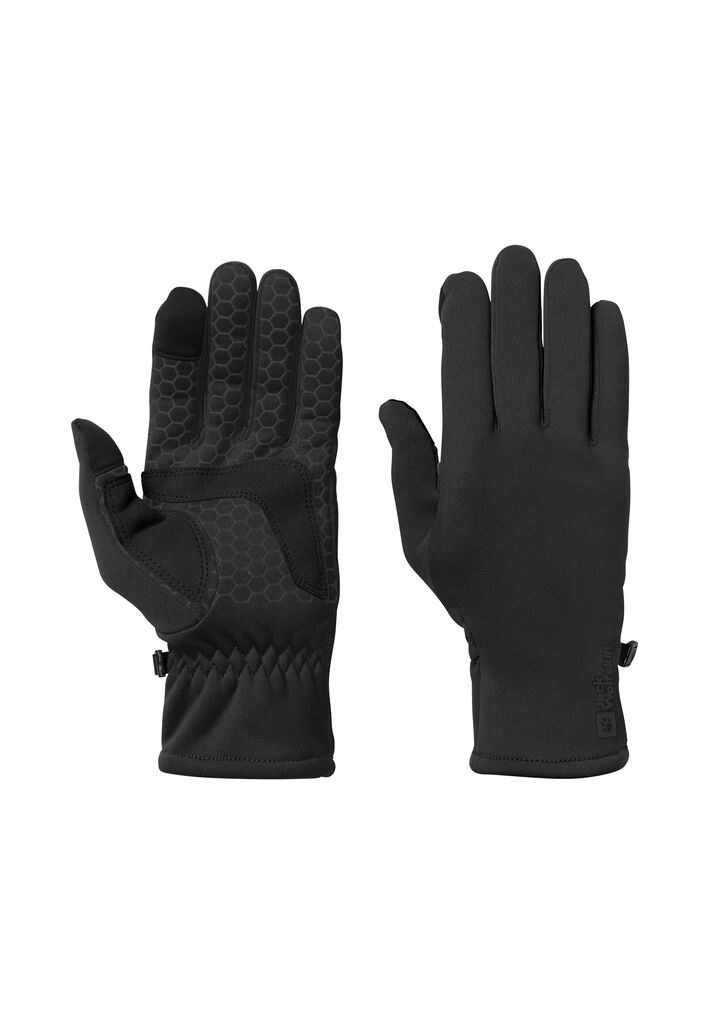 black WOLFSKIN ALLROUNDER - Fleece gloves JACK - GLOVE – XL