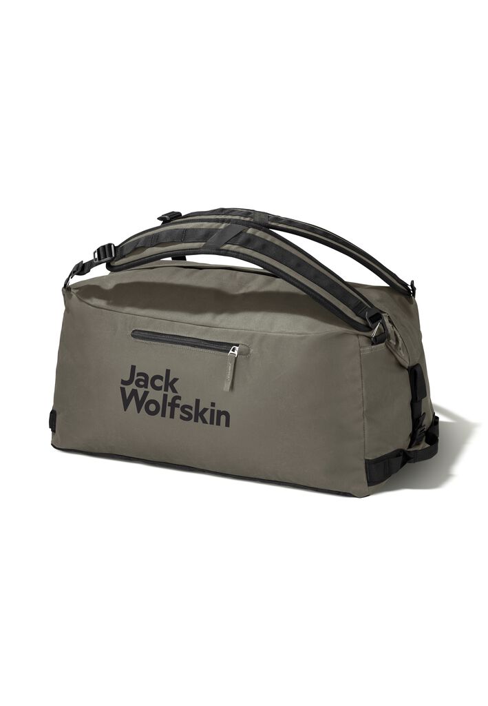 ONE JACK – DUFFLE 45 - pack olive dusty and travel SIZE TRAVELTOPIA Sports WOLFSKIN -